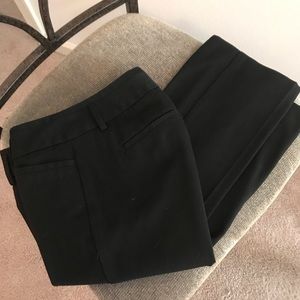 Express Black Mid-Rise Columnist Pant